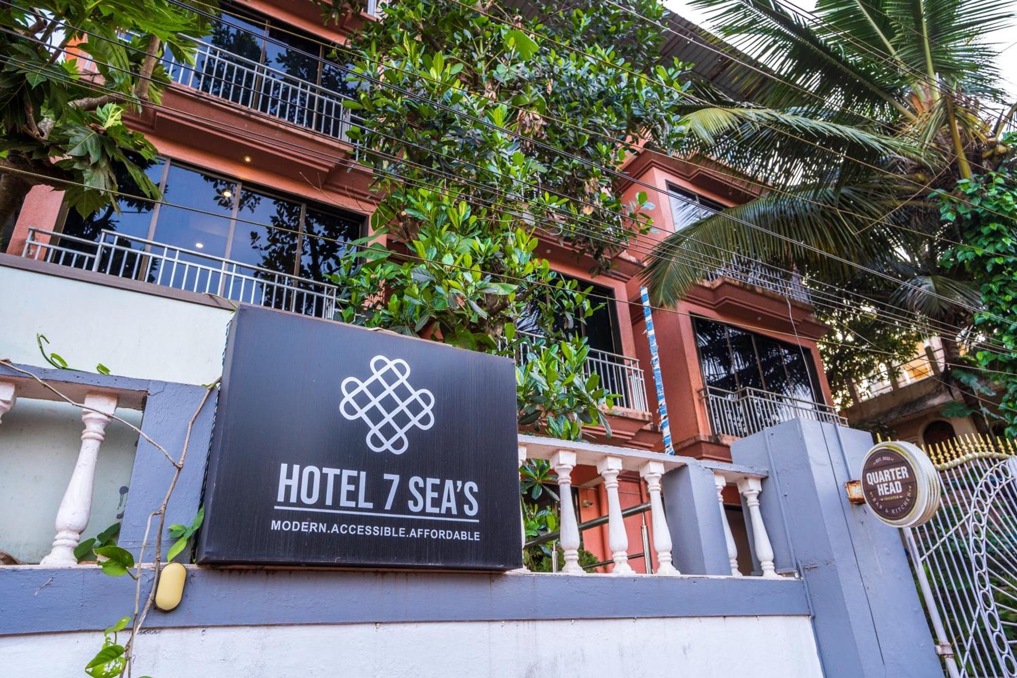 Hotel 7 Seas Vagator Exterior foto